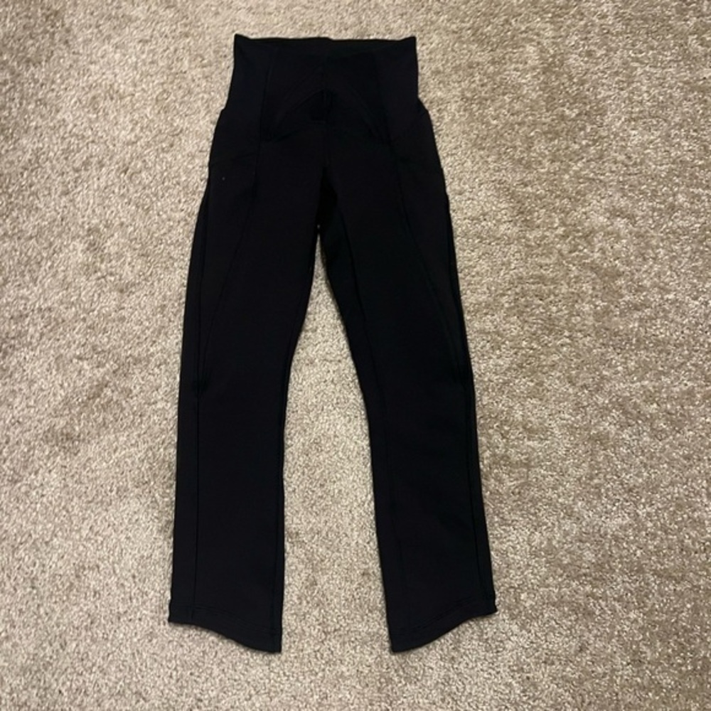 Lululemon‎ exquisite crop high rise black 2 - Picture 12 of 15